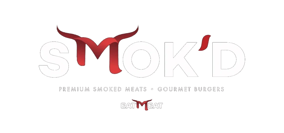Smok'd logo - premium smoked meats and gourmet burgers